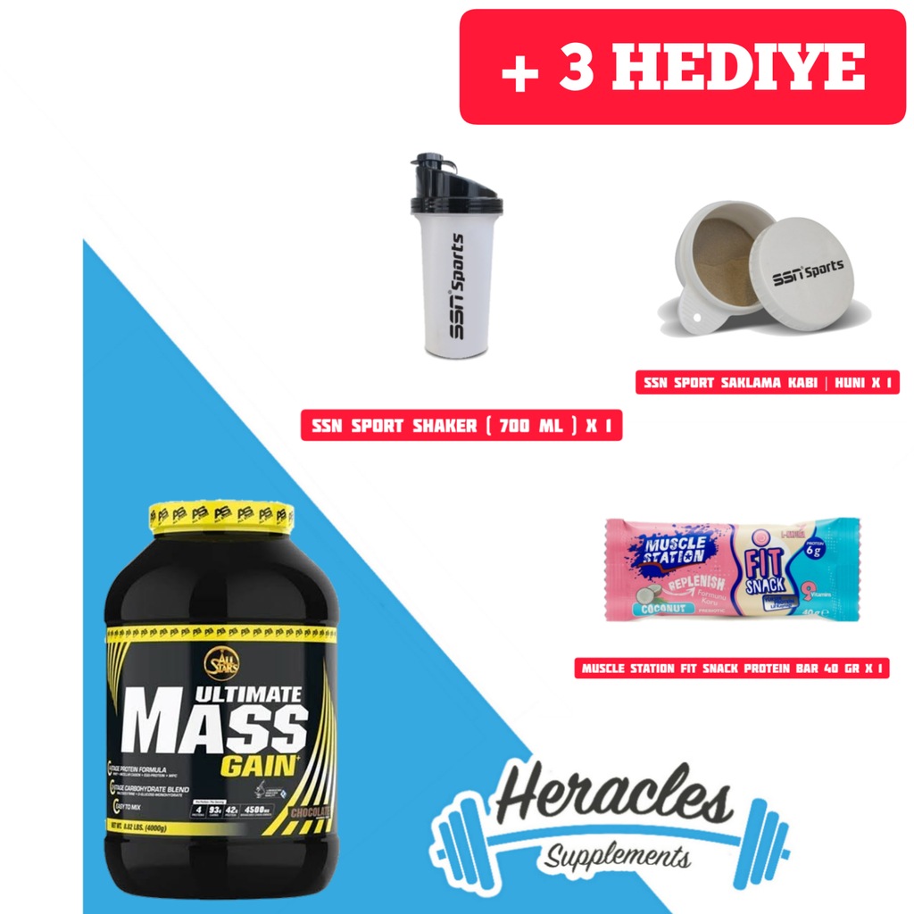 All Stars Ultimate Mass Gain 4000 gr ( + 3 HEDİYE )