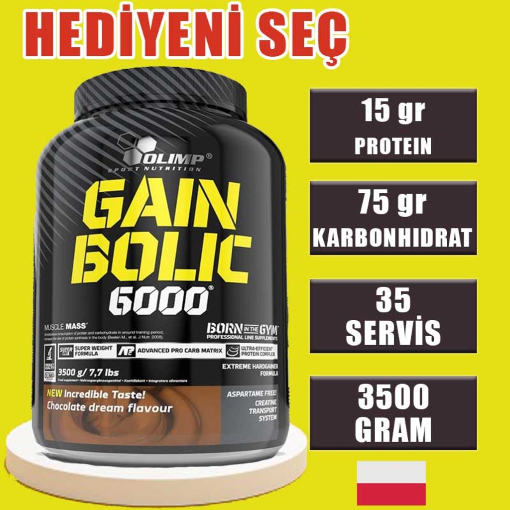 Olimp Gain Bolic 6000 3500 Gram Aroma Secenekli Kilo Aldirici Fiyatlari Ve Ozellikleri