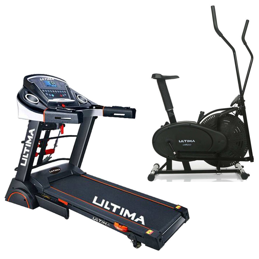 ULTIMA AC-3500 MASAJLI KOŞU BANDI+CARDIO KOND. BİSİKLETİ HEDİYE