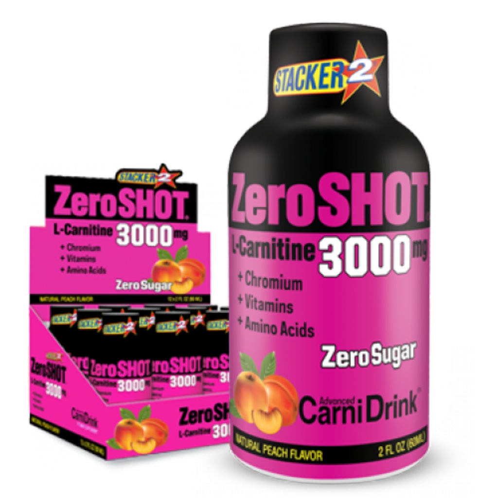 Zero Shot 3000 mg L - Carnitine 60 ml x12 Adet / Paket kampanyalı