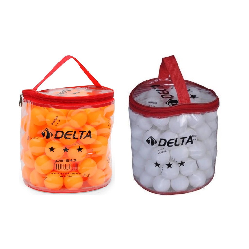 Delta 100'lü Masa Tenisi Topu Pin Pon Topu 100 Adet Pinpon Topu