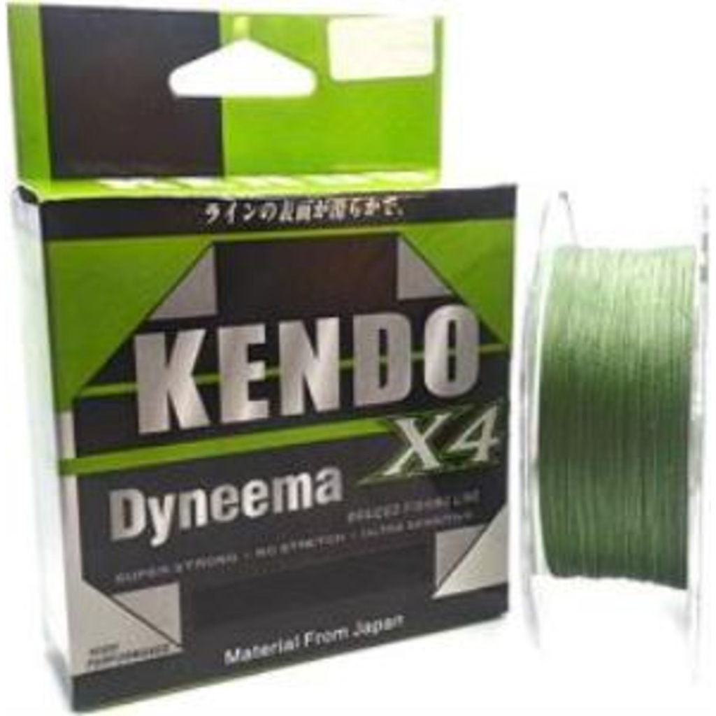 Kendo Dynema 4 Örgü 120Mt (Green) İp Misina