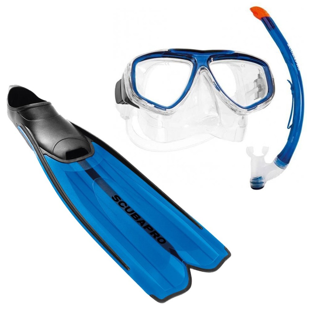 Ecco Maske+Fluida2 Palet+Vent2 Snorkel Set