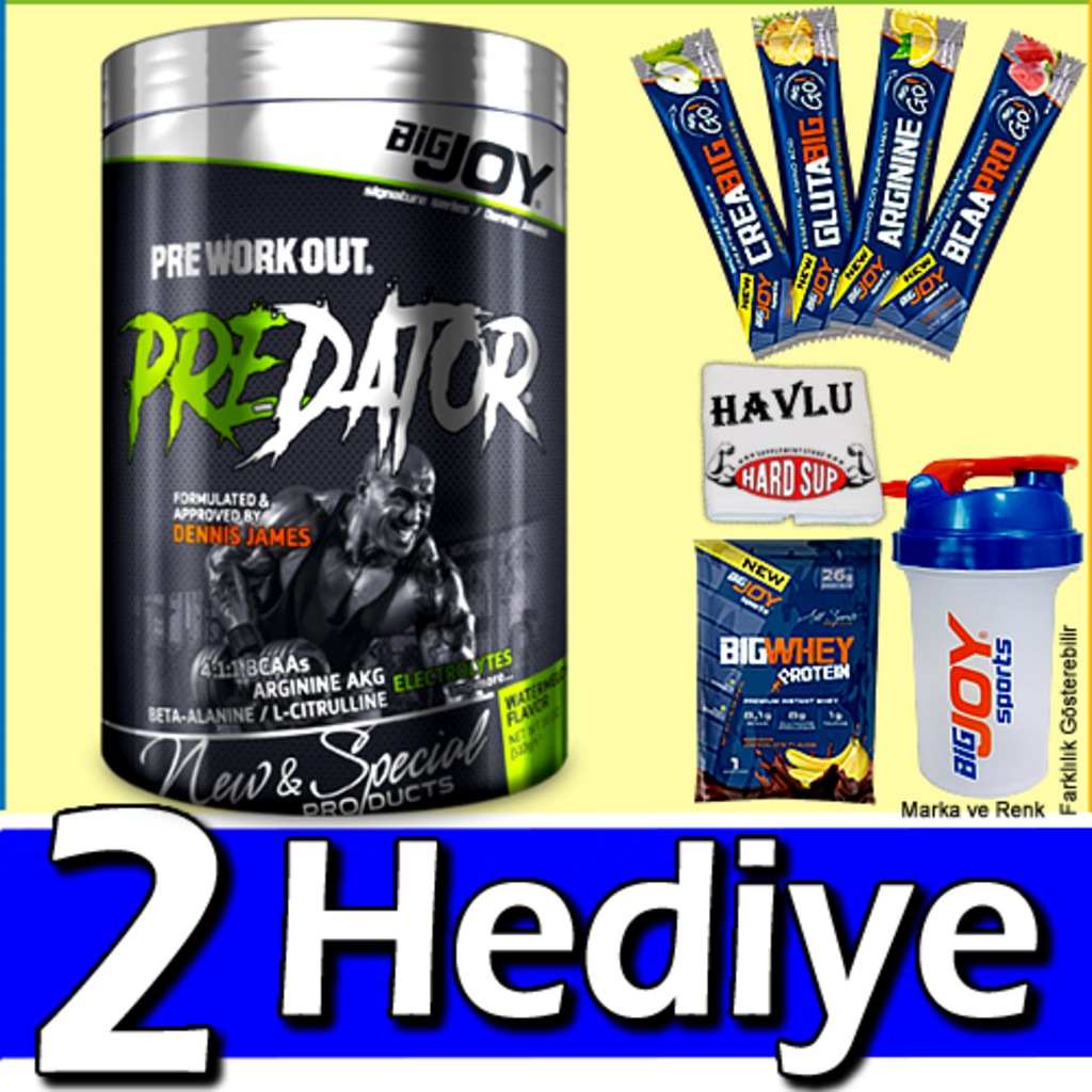 Bigjoy Predator Pre Workout 510 Gr Noxantrenmn Öncesi