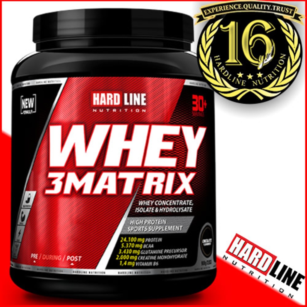 Hardline Whey 3 Matrix 908 Gr Protein Tozu Hediyeli SKT: 07/2021