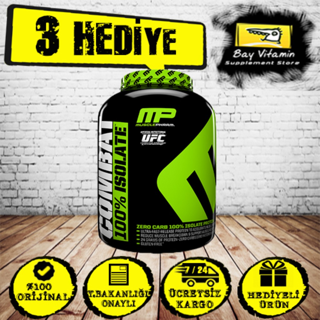 Musclepharm Combat %100 Isolate Protein 2269 Gr - Çikolata Aroma