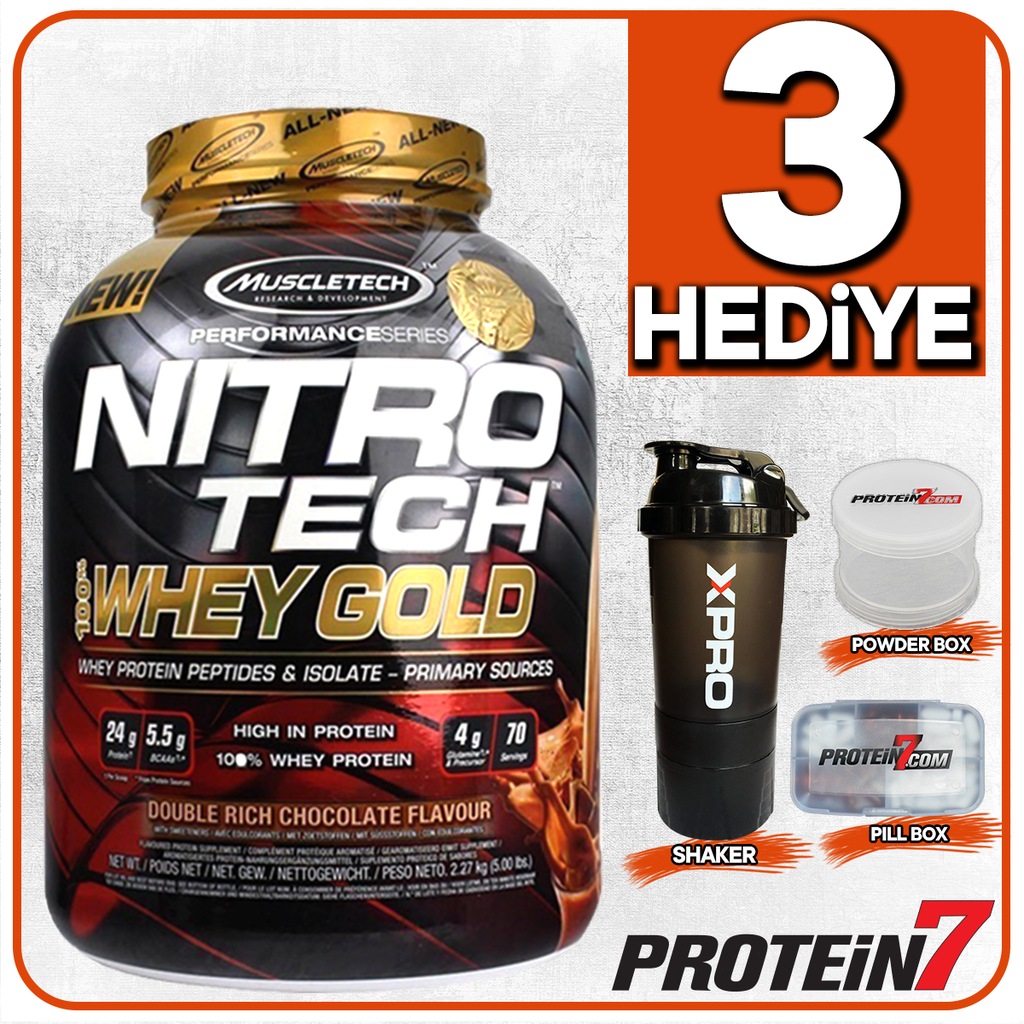 Muscletech Nitro Tech Whey Gold Protein Tozu 2270gr