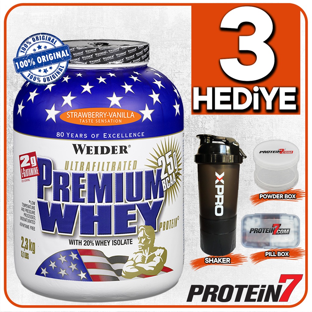 Weider Premium Whey Protein Tozu 2.3kg Çikolata Aromalı