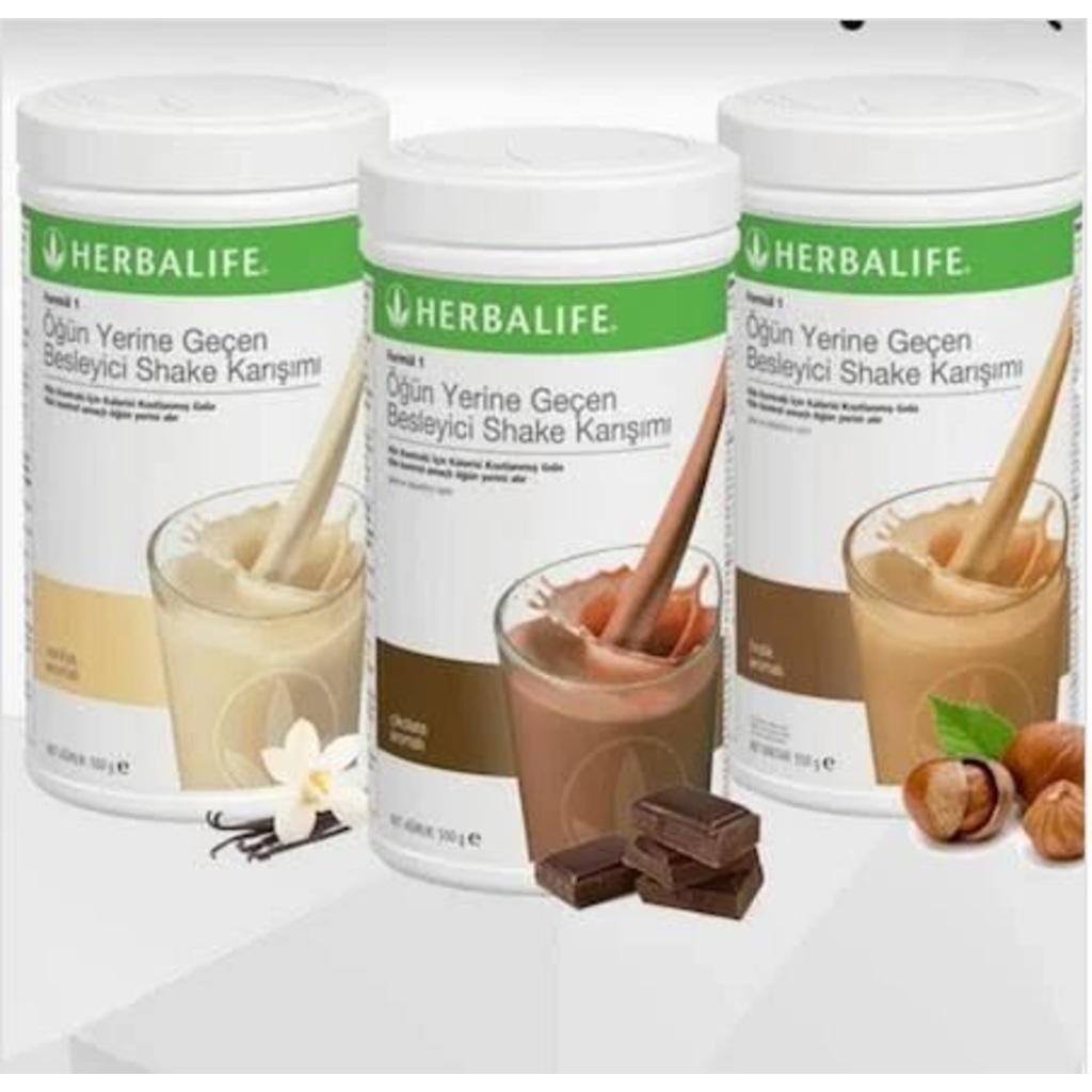 Aroma Seçimli Herbalıfe Formül 1 Besleyici Shake Karışımı