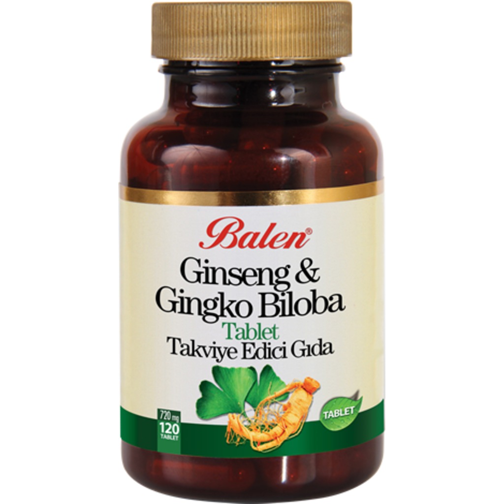 BALEN GİNSENG & GİNKGO BİLOBA 720 MG 120 TABLET