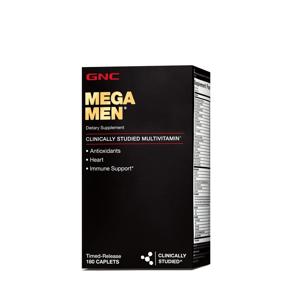 Gnc Mega Men Energy Metabolism 180 Tablet - AYNI GÜN KARGO ! 2022
