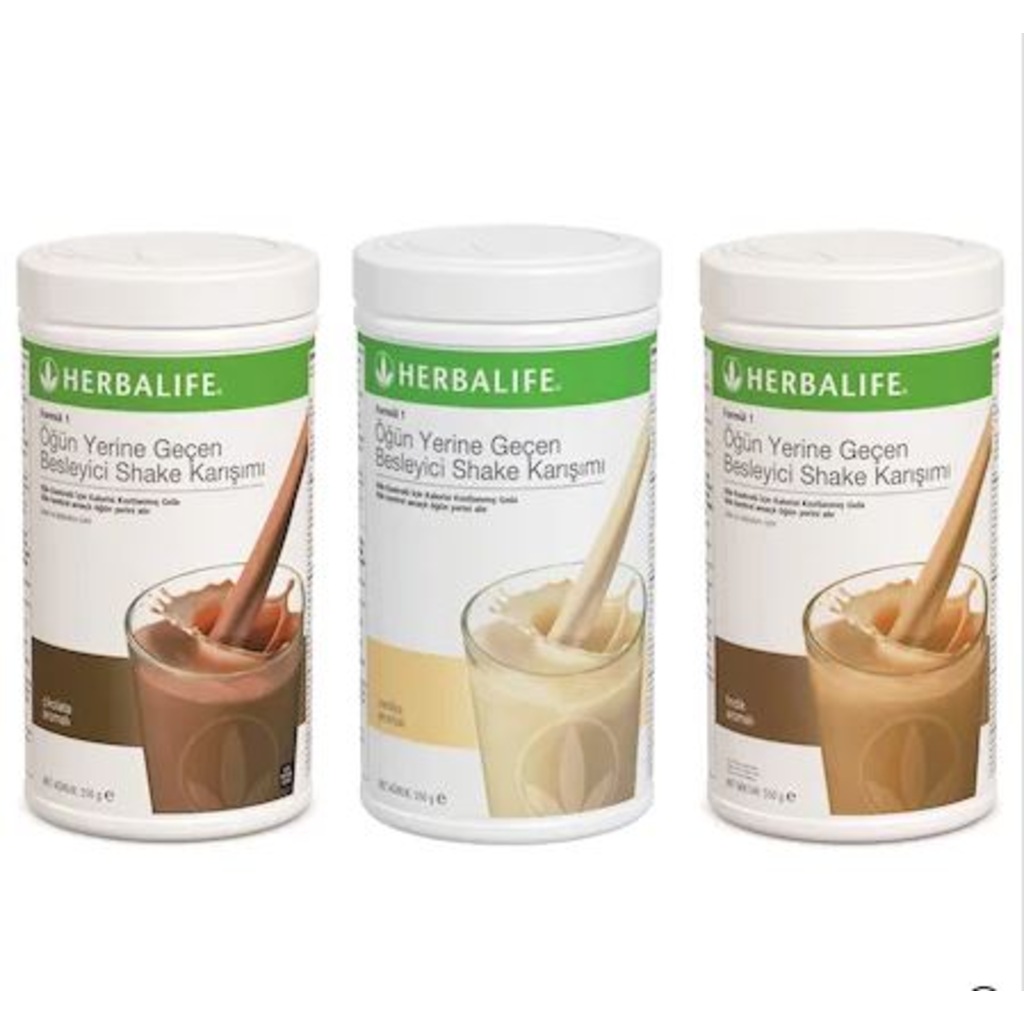 HERBALIFE SHAKE 550 GR.ÇİKOLATA /FINDIK/VANİLYA