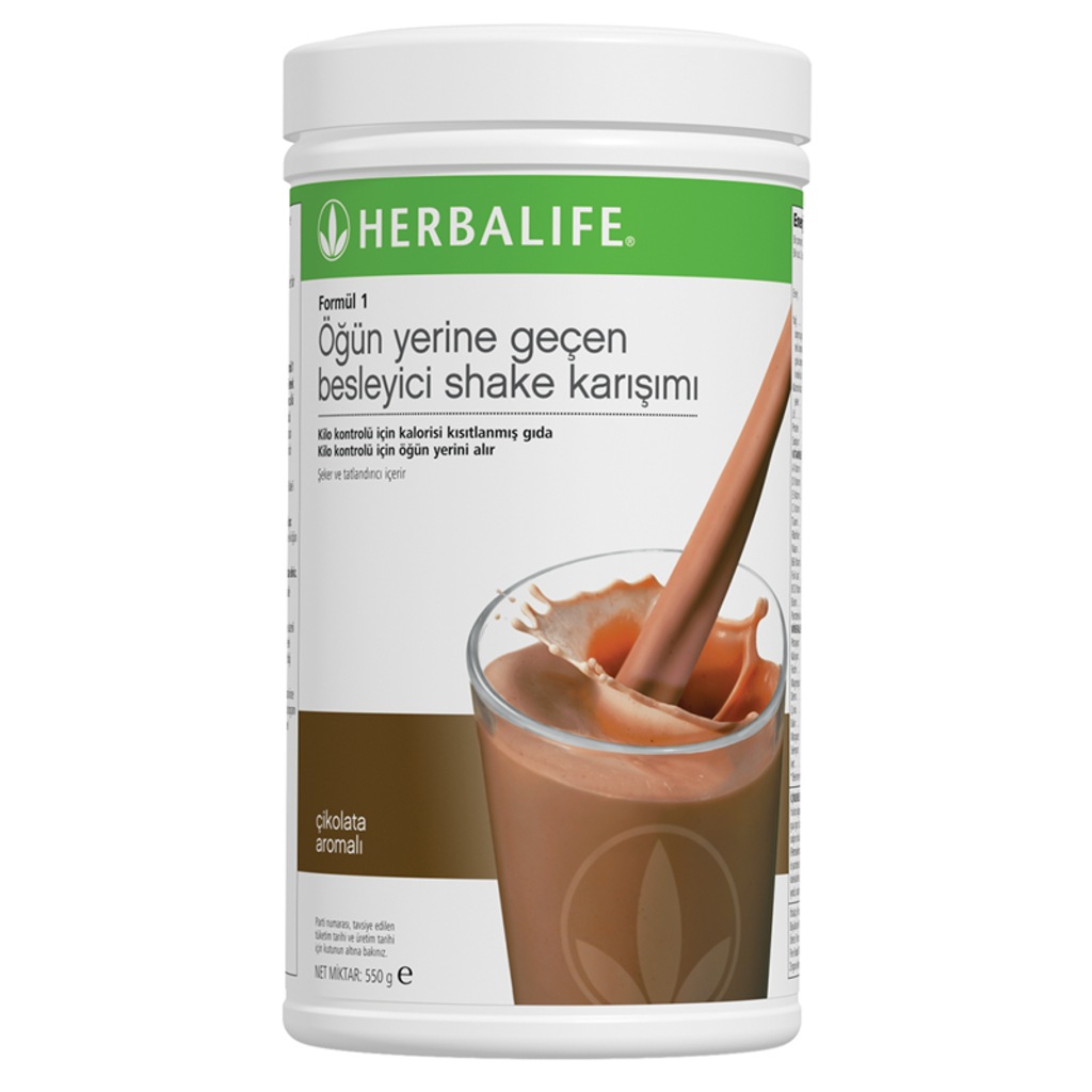 Herbalife Shake Formül 1 Çikolata Aromalı