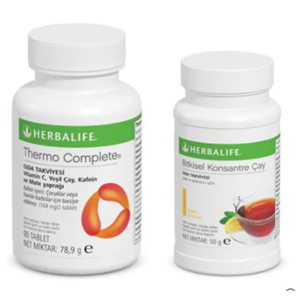HERBALIFE THERMO TERMO COMPLETE ve BİTKİSEL ÇAY 50GR