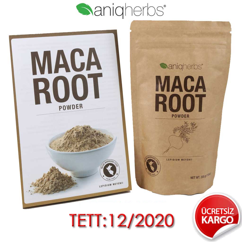 MACA ROOT POWDER - MACA KÖKÜ TOZU 200 GR EKONOMİK