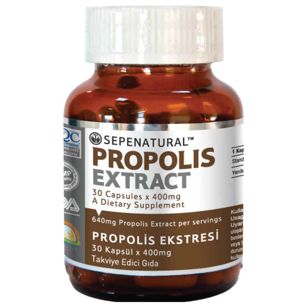 Propolis Extract Kapsül 30 x 400 mg Ekstrakt Ekstresi