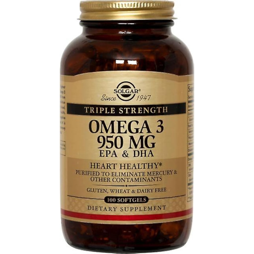 Solgar Omega-3 950mg 100 Softgel Kapsül Fiyatları ve Özellikleri