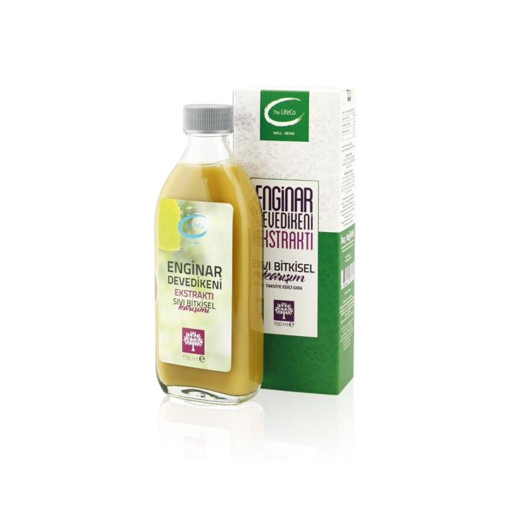 The LifeCo Enginar & Devedikeni Ekstraktı (150 ml) x 2 Kutu