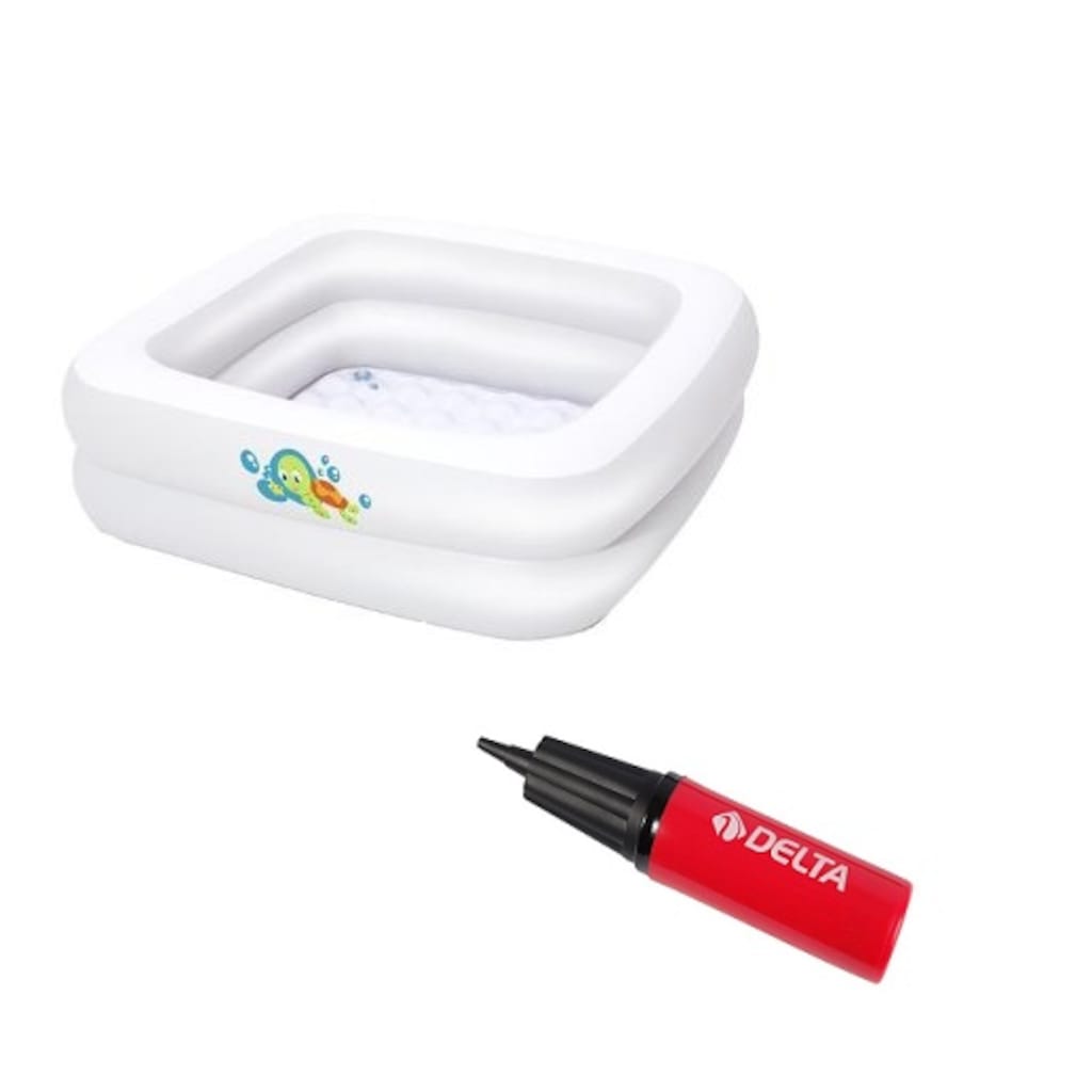 Bestway 51116 Şişme Tabanlı Bebek Havuzu (86 Cm X 86 Cm X