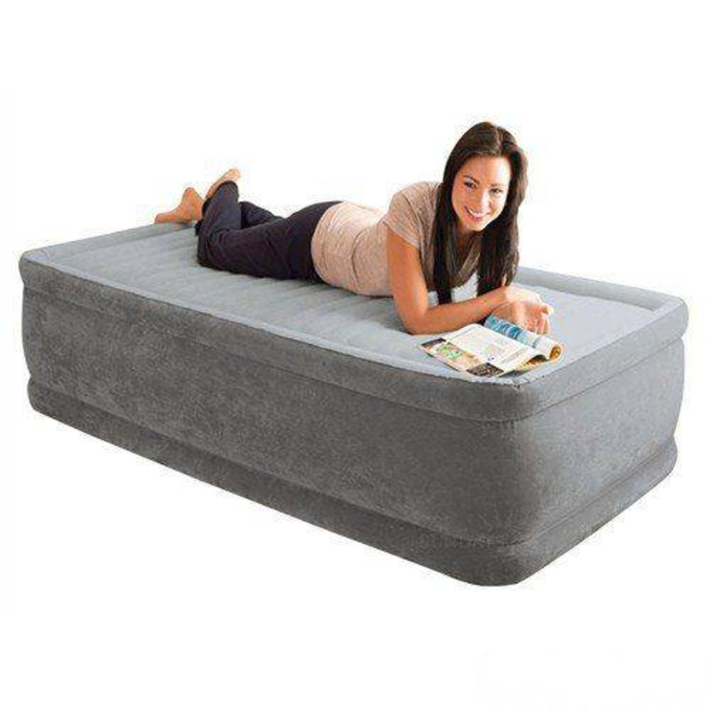 İntex 64412 Comfort Plus Kendinden Pompalı Yüksek Yatak