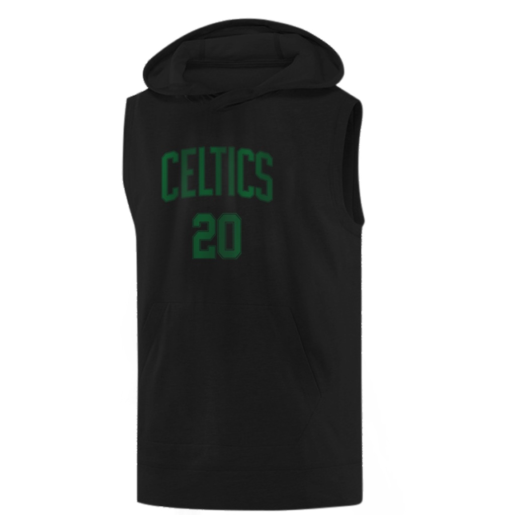 celtics sleeveless hoodie