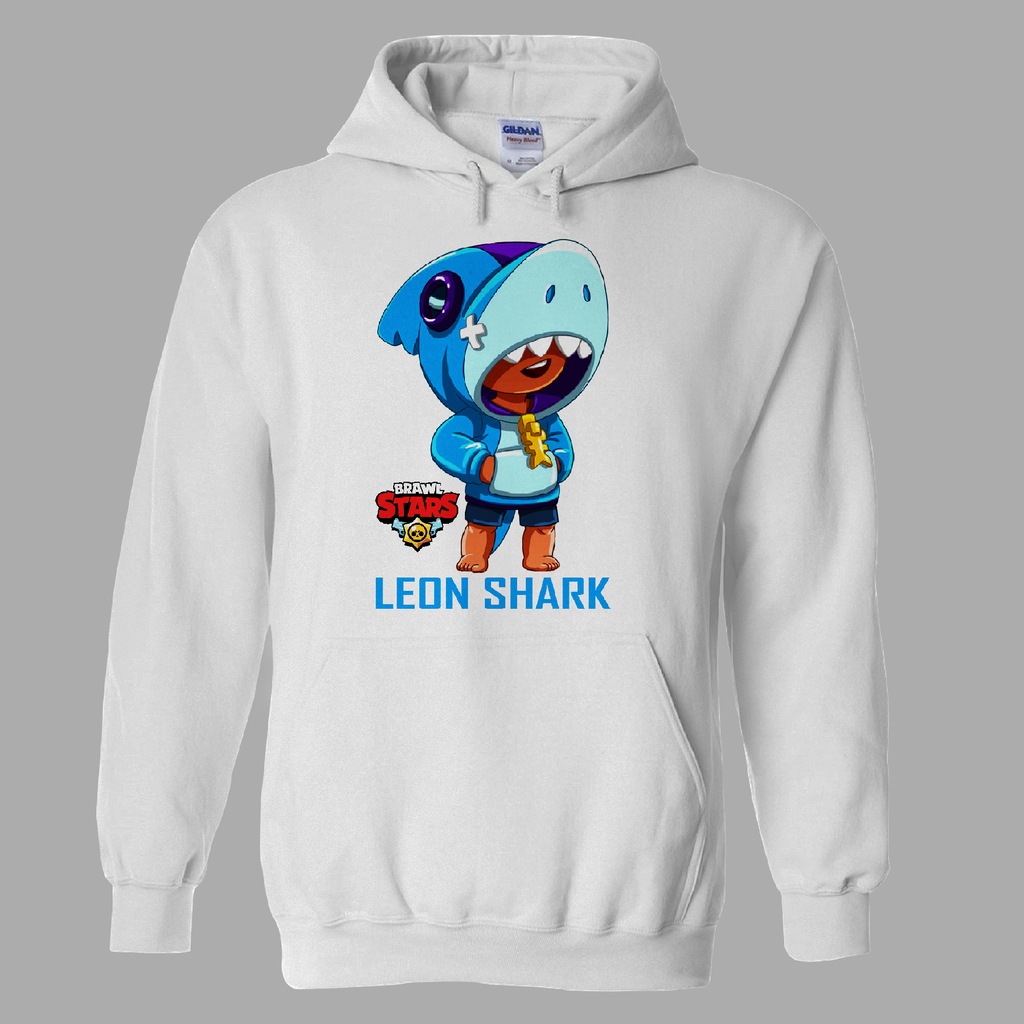 Brawl Stars Leon Shark Hoodie - n11.com