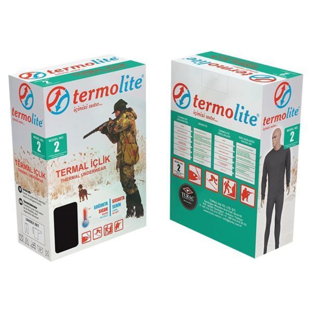 Termolite İçlik Takım Elite Antracıte Xl 20+5C