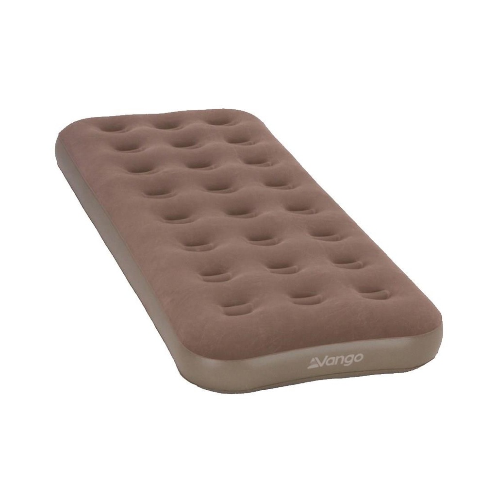 single flocked airbed