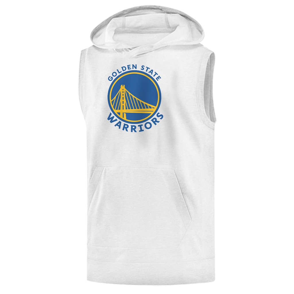 golden state warriors sleeveless hoodie