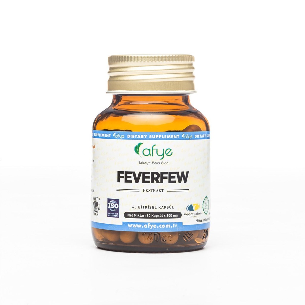 Afye Feverfew 60 Kapsül 498 mg