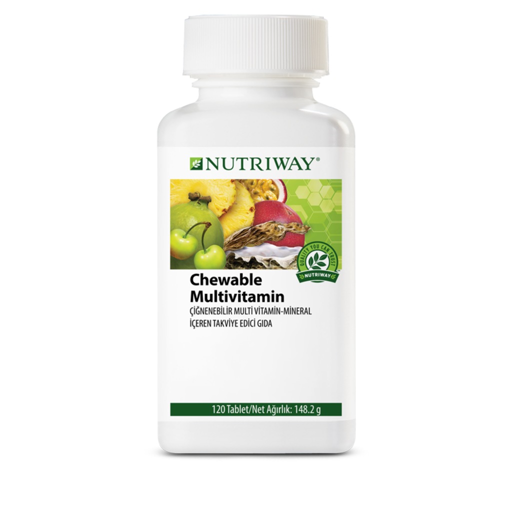 AMWAY Chewable Multivitamin 120 Tablet NUTRIWAY™ Fiyatları ve Özellikleri