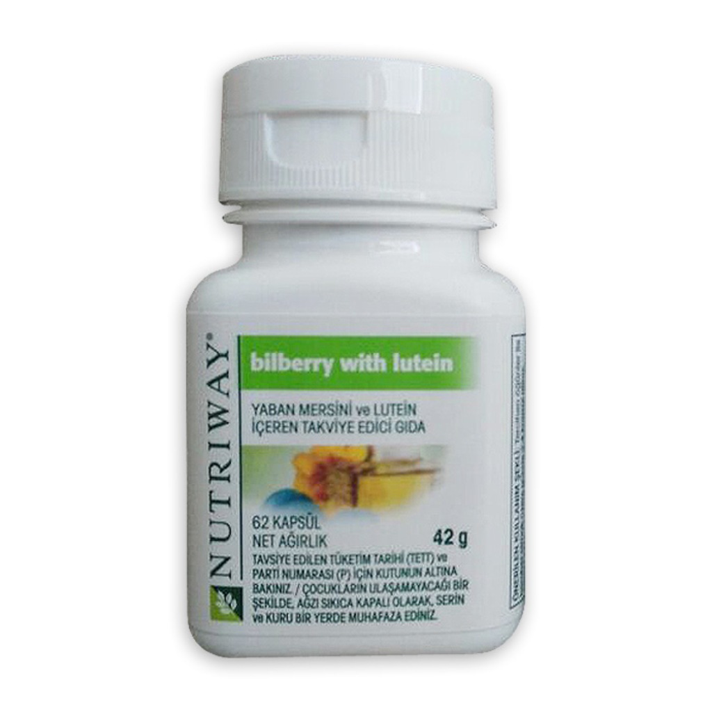 AMWAY NUTRIWAY Bilberry with Lutein Fiyatları ve Özellikleri