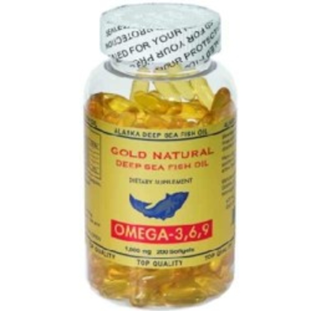 Gold Natural Omega 3-6-9 Balık Yağı 1000MG 200 Softgels