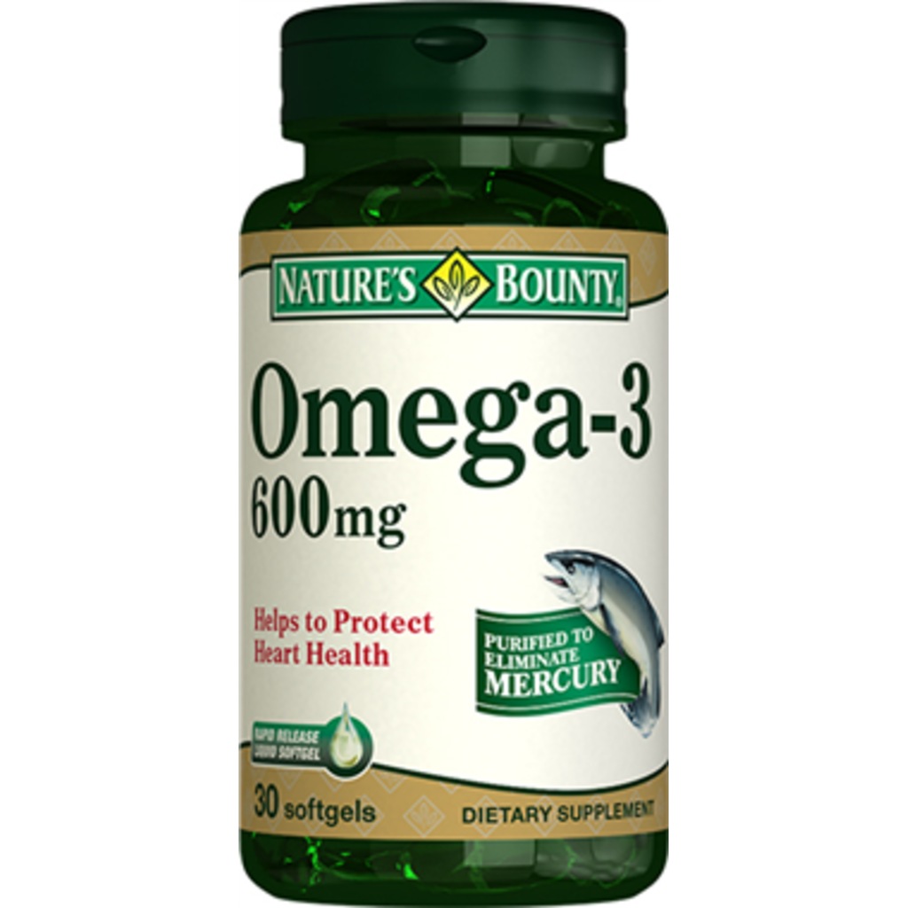 Natures Bounty Omega3 600 Mg 30 Kapsül Skt 10/2020