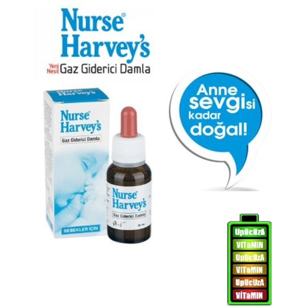 Nurse Harvey�s Gaz Giderici Bitkisel Damla 20 Ml Skt 11/2021