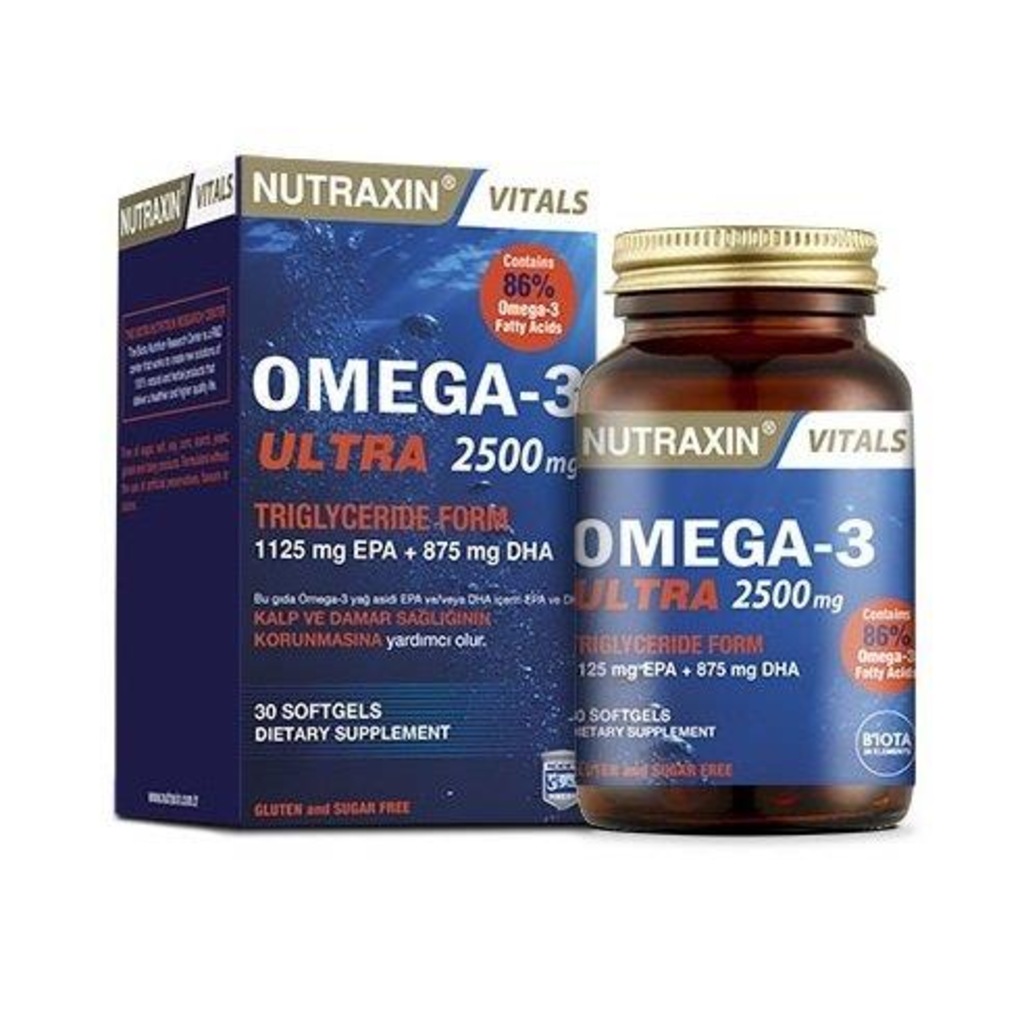 Nutraxin Ultra Omega 3 2500 mg 30 Softej
