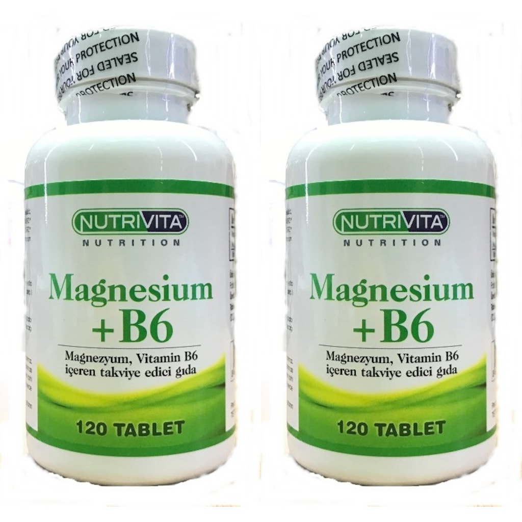 Nutrivita Magnesium B6 Vitamin 120 Tablet Fiyatları Ve Özellikleri