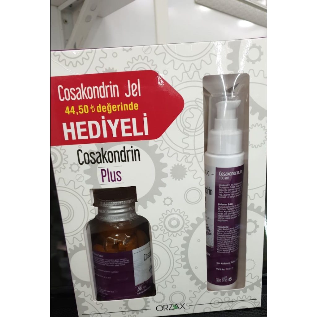 Cosakondrin Plus 60 Tablet Cosakondrin 100 Ml Jel Hediyeli