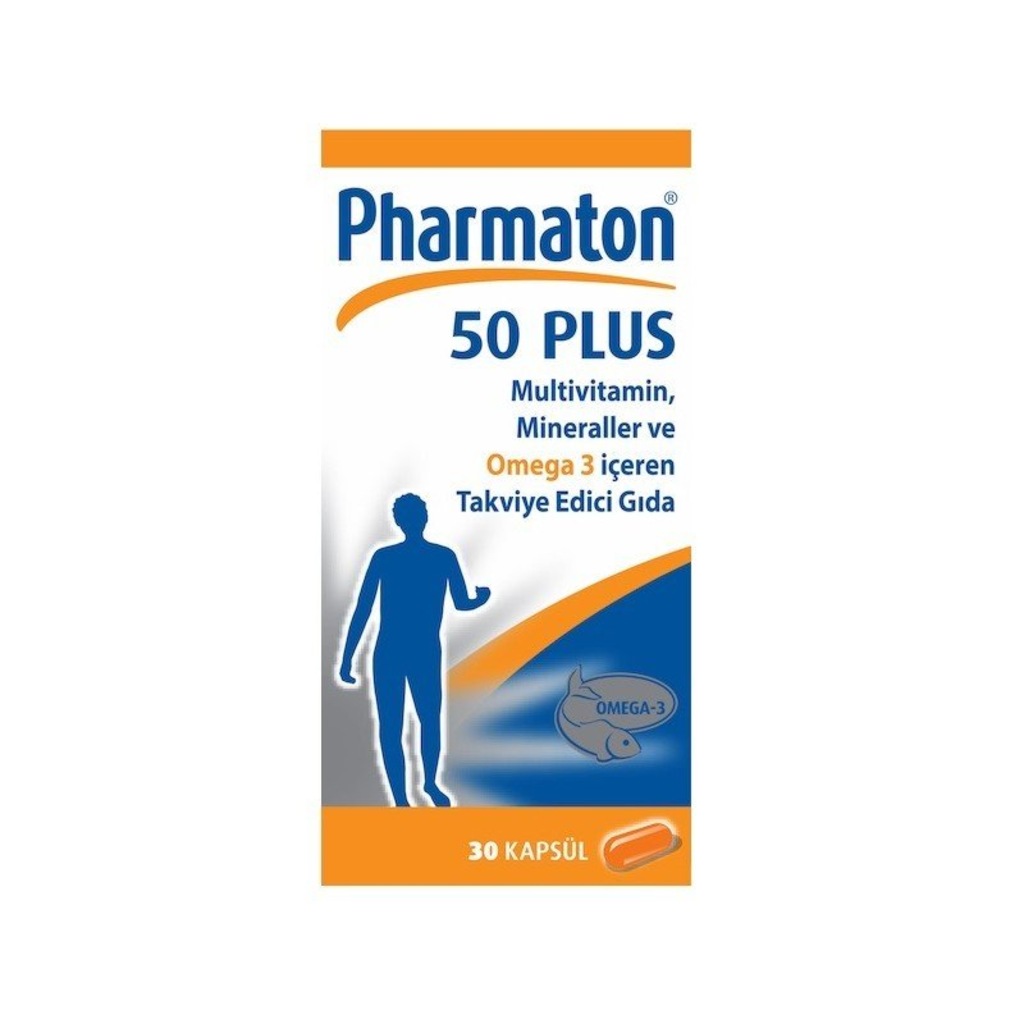 Pharmaton 50 Plus 30 Kapsül