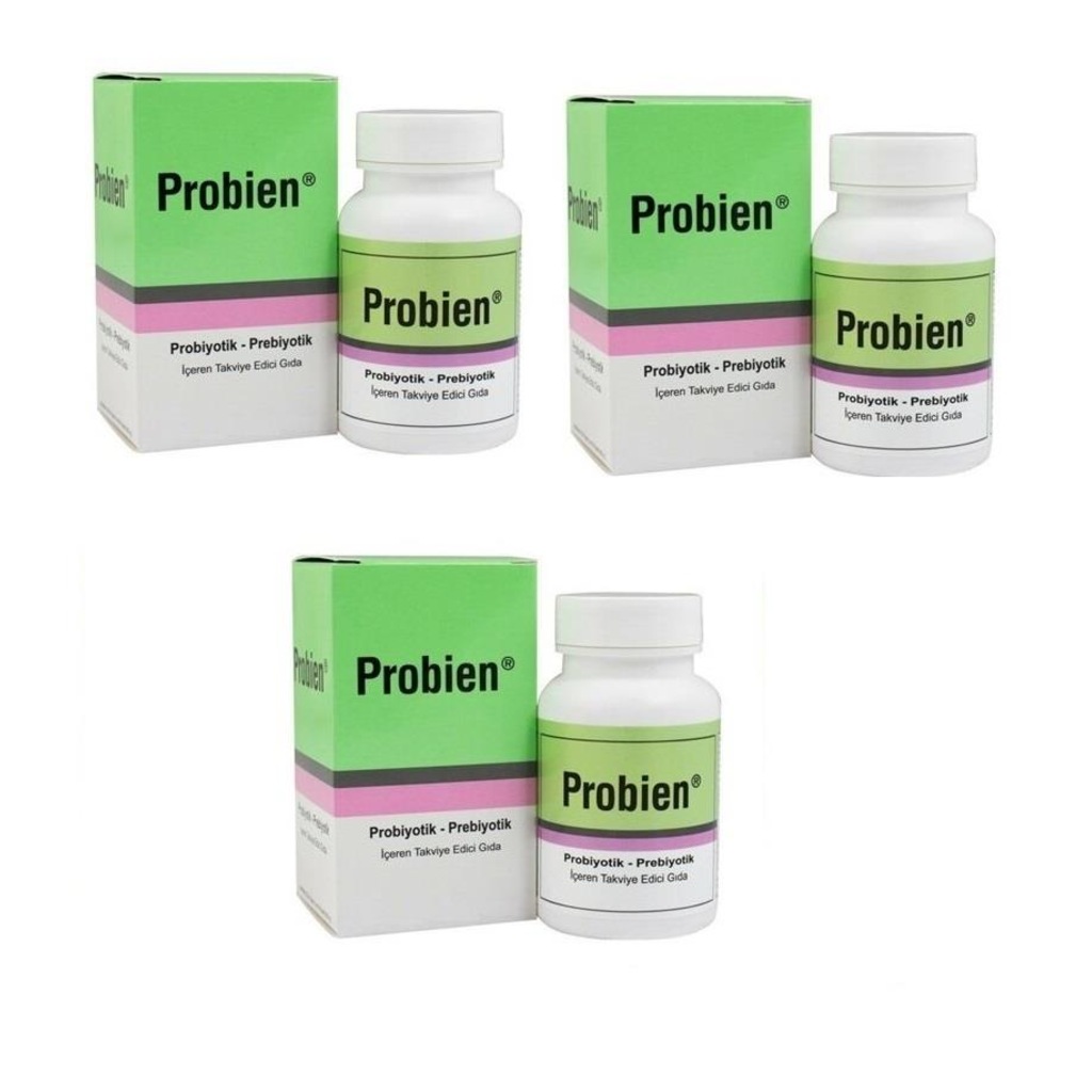 Probien 30 Kapsül 3 Adet Probiyotik - Prebiyotik