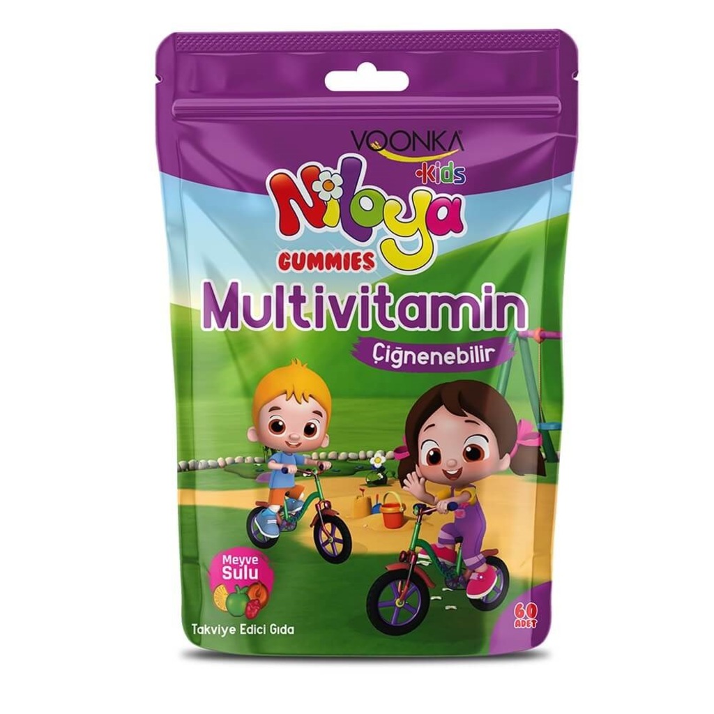 VOONKA NILOYA MULTIVITAMIN 60 GUMMİES CIGNEME TABLET