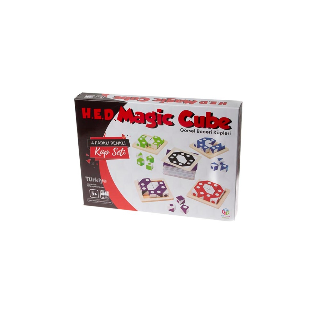 HED Magic Cube Görsel Beceri Oyunu