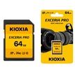 Kioxia LNPR1Y064GG4 64 GB NormalSD Excerıa Pro C10 U3 V90 UHS-II Hafıza Kartı
