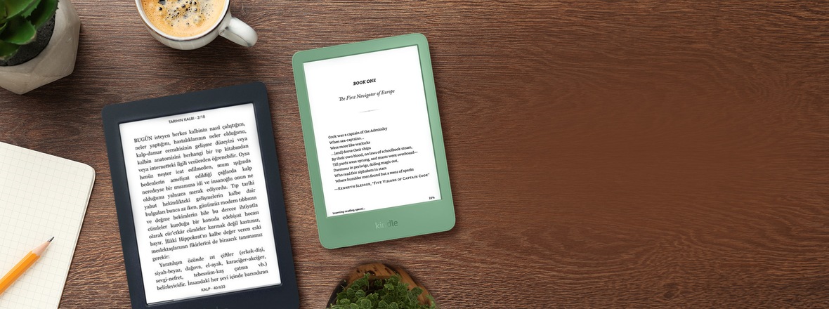 e kitap okuyucu, kindle