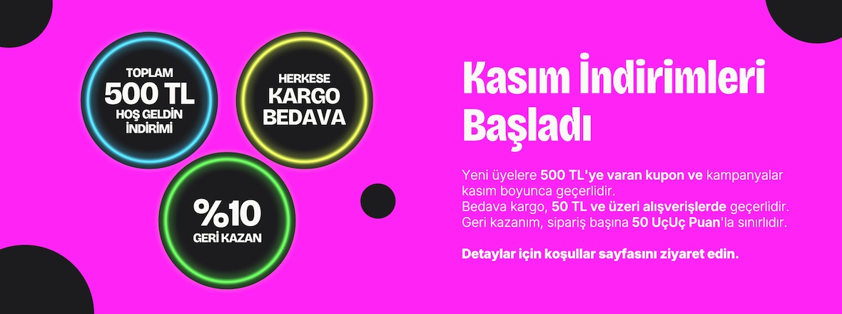 Kasım İndirimleri Başladı