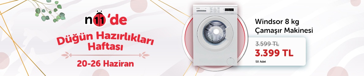 Düğün Hazırlıkları Haftası - Çamaşır Makinesi