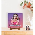 IMG-4919891787882199898 - Kişiye Özel O Bir Melek Karikatürlü Ahşap Standlı Puzzle Çerçeve- - n11pro.com