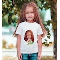 IMG-4112432520596726158 - Kişiye Özel Kız Çocuk Karikatürlü Beyaz T-Shirt-12 (443508508) - n11pro.com