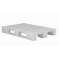 91156189 - Plastik Palet Düz Desenli Euro Yük Taşıma Paleti 80 x 120 x 15 CM 9.5 KG Beyaz - n11pro.com