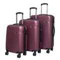 IMG-6199708566500027954 - NPO Sapphire ABS Kabin, Orta Ve Büyük Boy 3'lü Kırılmaz Valiz Seti-Bordo - n11pro.com